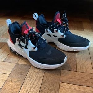 Nike React Presto Black Phantom Red